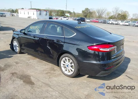 2020 Ford Fusion Hybrid Se из США, поврежденный, VIN 3FA6P0LU4LR258794